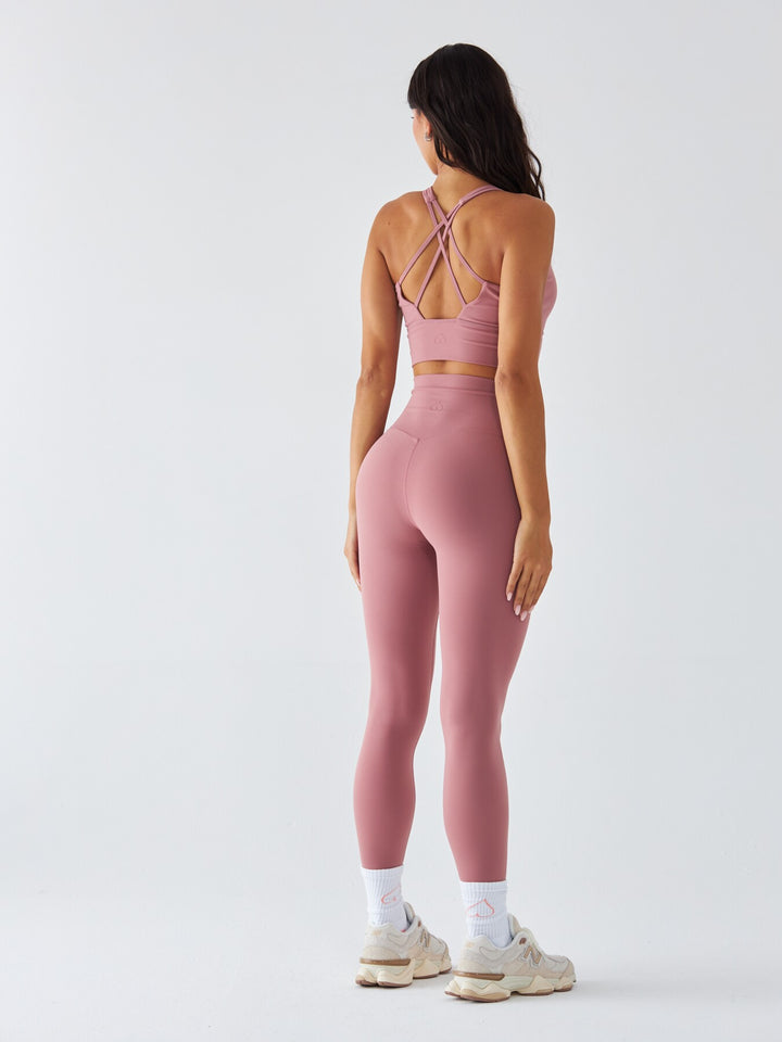 Rosa LeggingsSportlich - Morgen Tau 