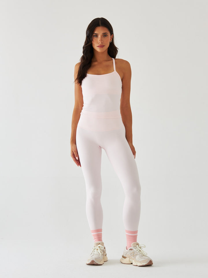 Legginsy Sportowe - Morning Dew Milkshake