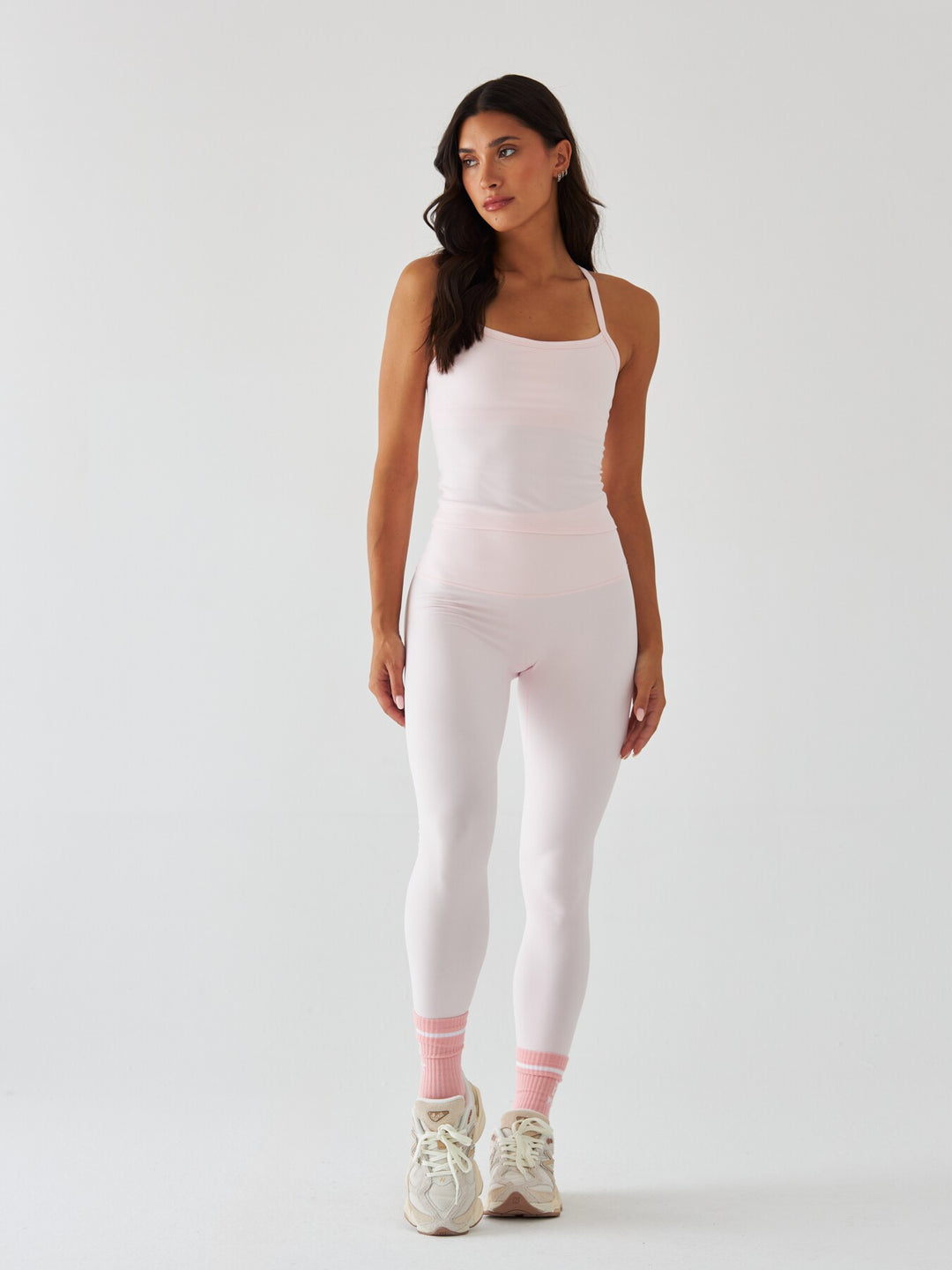 Legginsy Sportowe - Morning Dew Milkshake