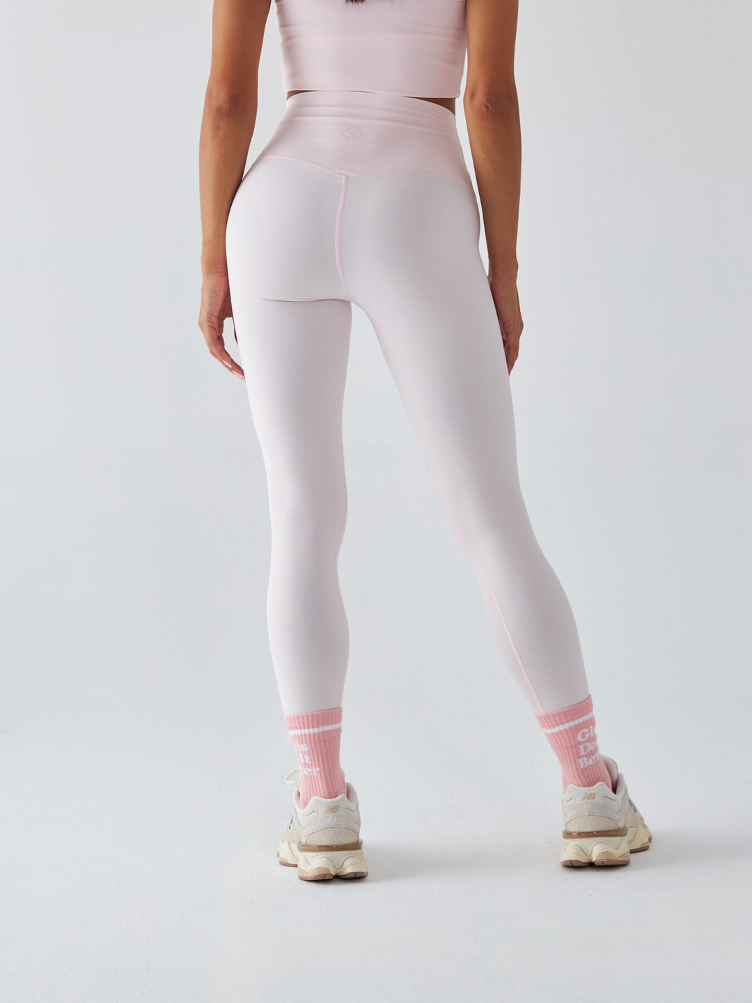 Legginsy Sportowe - Morning Dew Milkshake