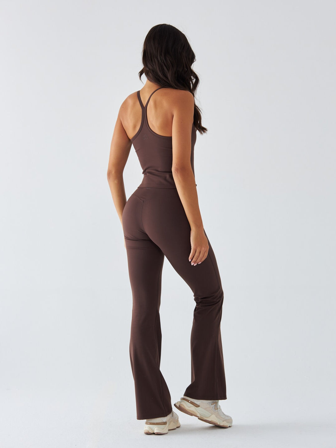 Brązowy Top Sportowy - Morning Dew