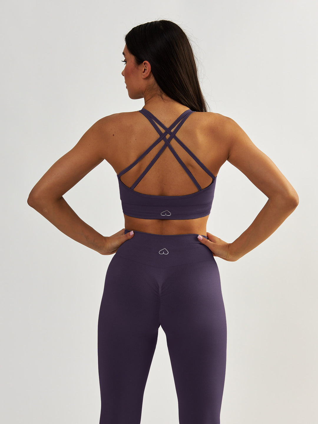 Purple Sports Bra - Gym Queen