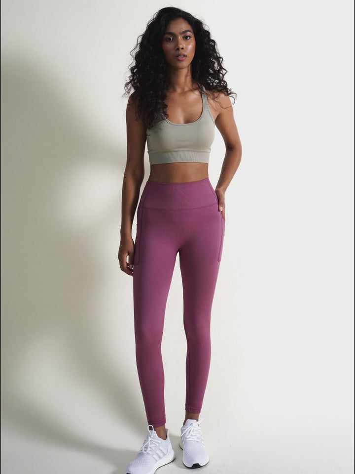 Leggings med lommer - Lift Me Up Rose 