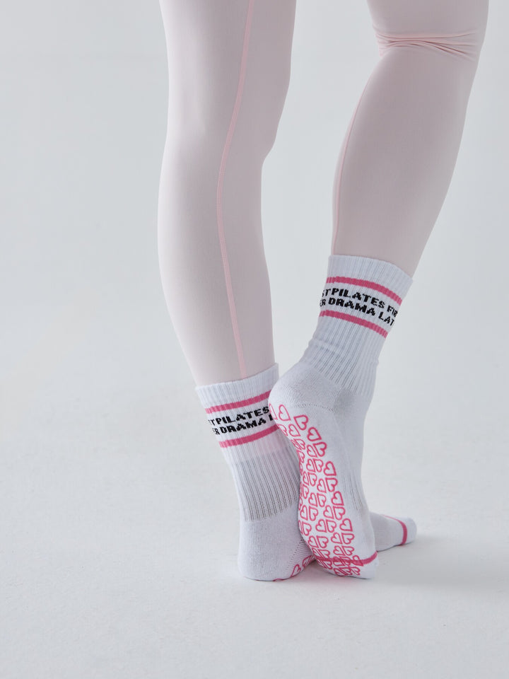 Skarpetki Antypoślizgowe - Pilates First Drama Later