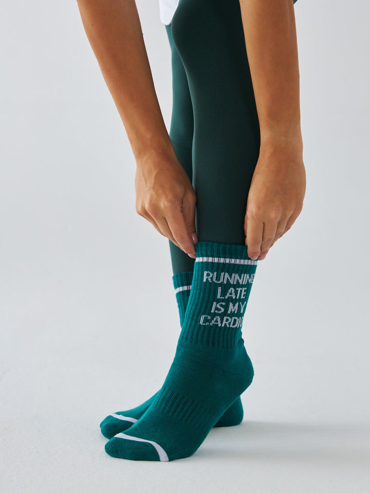 Skarpetki Sportowe -  Running Late Is My Cardio