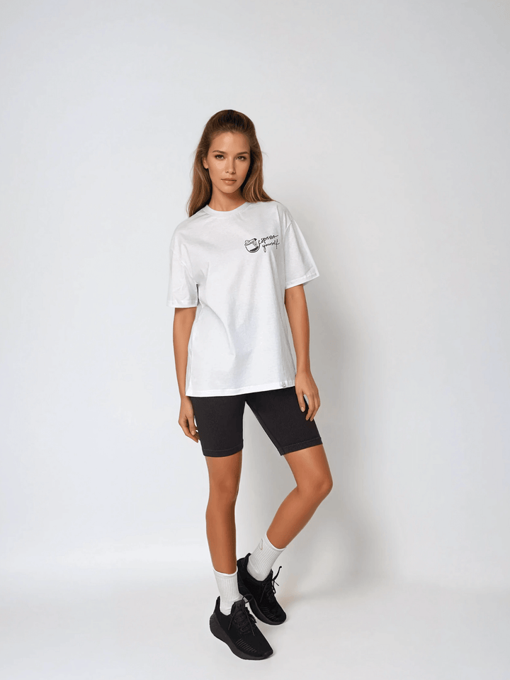 White Women's T-shirt - Espresso Yourself