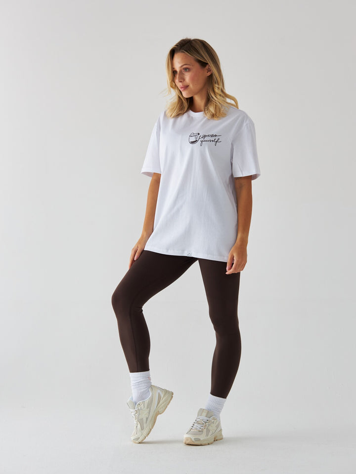 T-shirt i min pilates æra - Lyserød 