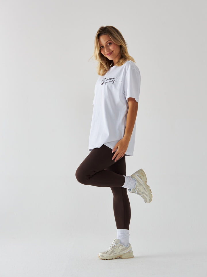 T-shirt i min pilates æra - Lyserød 